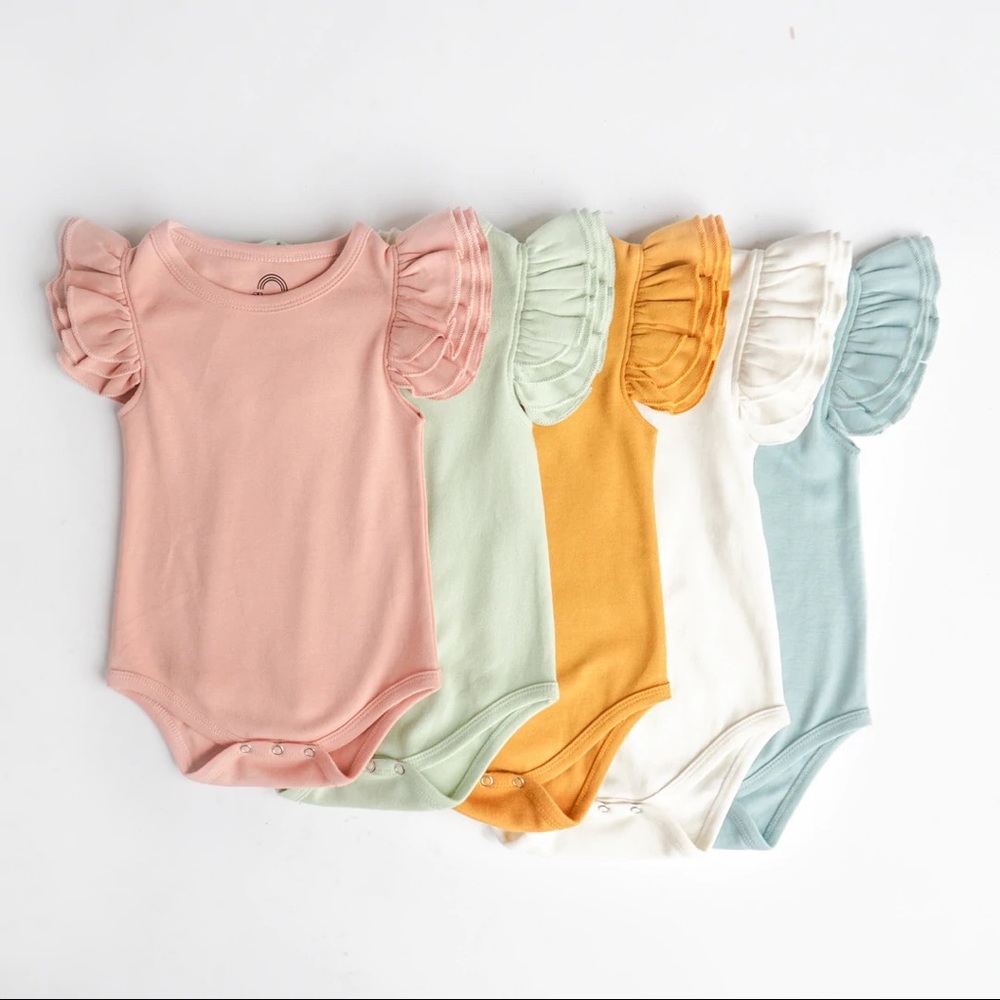 Flutter Sleeve Bodysuits
